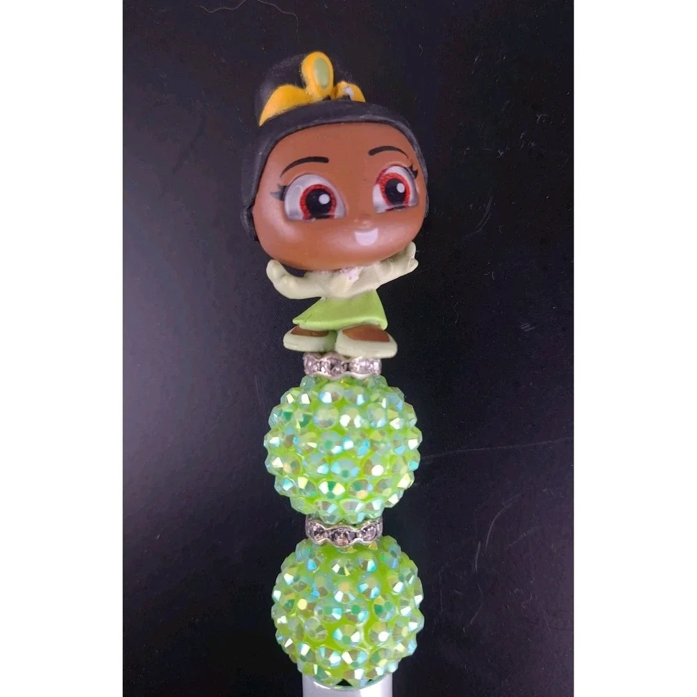 Handmade Doorable Disney Princess‎ Tiana Topper Black Ink